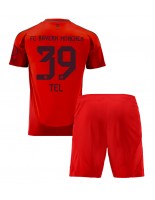 Bayern Munich Mathys Tel #39 Kotipaita Lasten 2024-25 Lyhythihainen (+ shortsit)